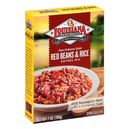 Louisiana Fish Fry Products New Orleans Style Red Beans & Rice Entree Mix 7 oz