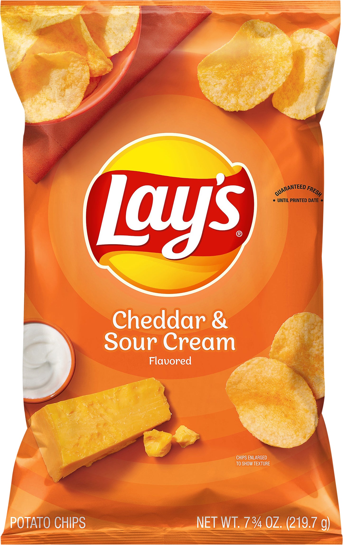 Cheddar And Sour Cream Potato Chips