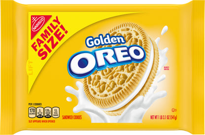 MONDELEZ GLOBAL LLC (SNACKS US) OREO FILM - OREO - GLDN FAM SZE - 19.1Z - 044000033248 - BE-H2R - SA