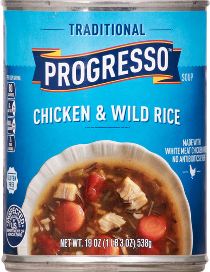 Progresso Traditional Chicken & Wild Rice Soup 19 oz