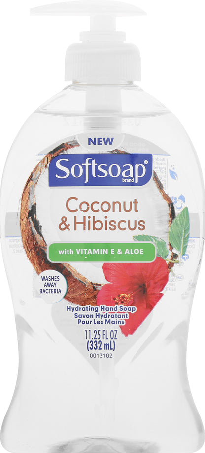 Softsoap Hydrating Coconut & Hibiscus Hand Soap 11.25 oz