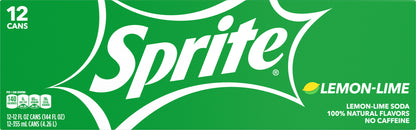 Sprite Fridge Pack Cans 12 fl oz 12 Pack