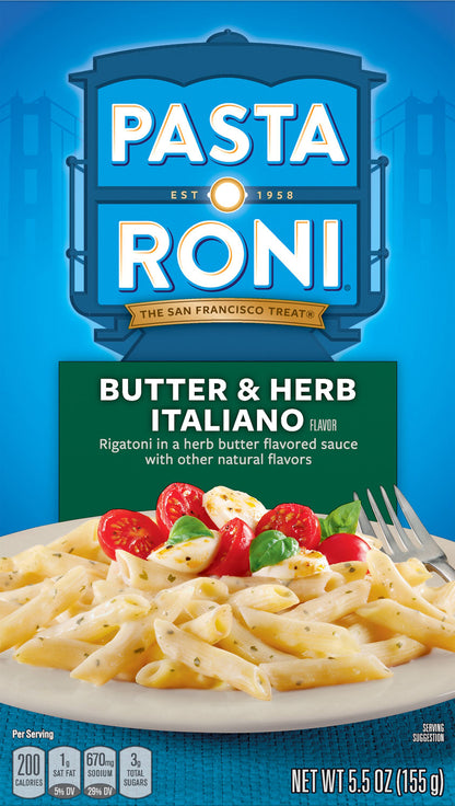 Pasta Roni Pasta Mix Butter & Herb Italiano 5.5 Oz