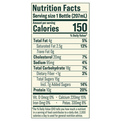 Chobani Low-Fat Greek Peach Yogurt Drink 7 fl oz
