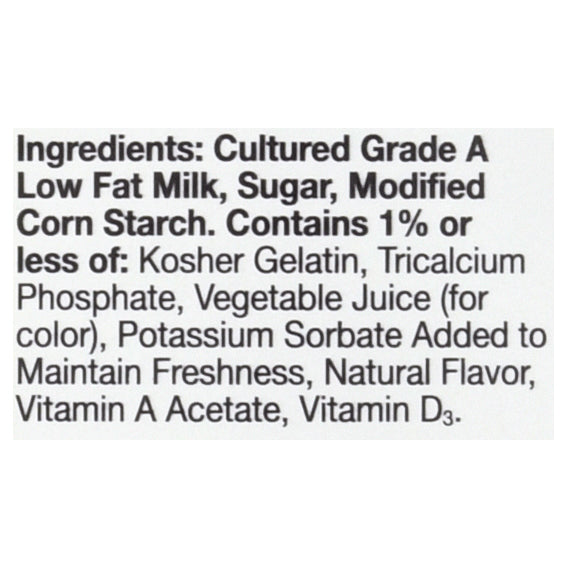 Go-Gurt Low Fat Strawberry Yogurt 8 ea