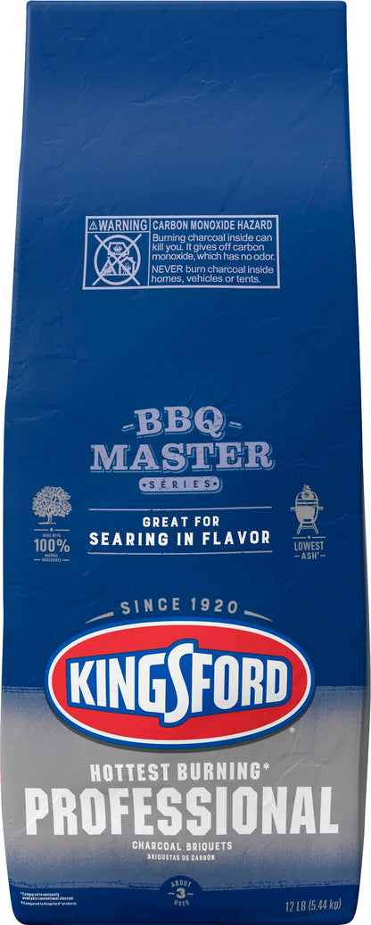 Kingsford BBQ Master Series Professional Charcoal Briquets 12 lb