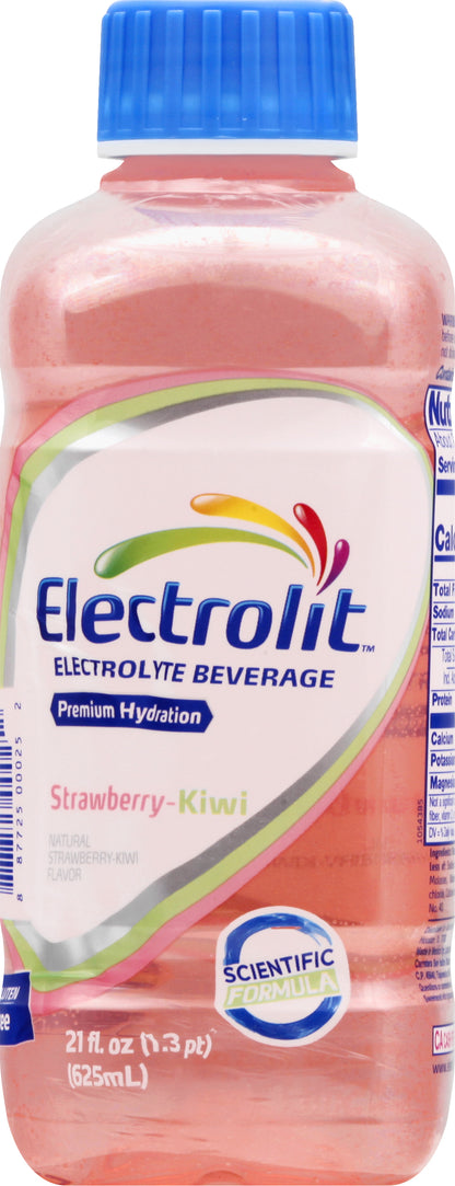 Electrolit Premium Hydration Strawberry-Kiwi Electrolyte Beverage 21 oz