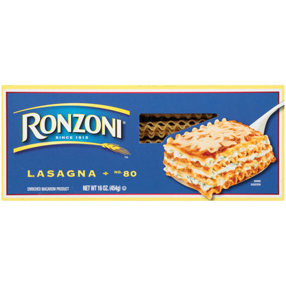 Ronzoni® Lasagna Pasta 16 oz. Box