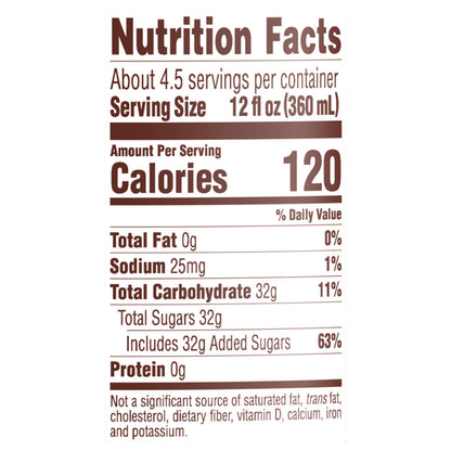 Gold Peak Sweetened Black Tea Bottle 52 fl oz
