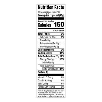 Quaker 10 Pack Maple & Brown Sugar Instant Oatmeal 10 ea