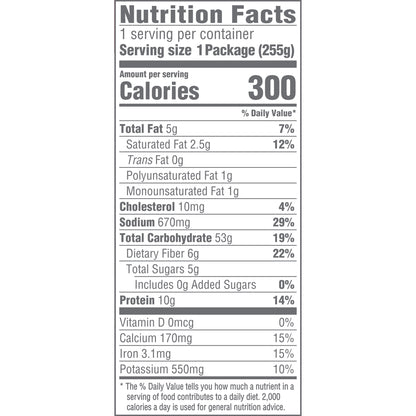 Smart Ones Sante Fe Rice & Beans, Frozen Meal, 9 oz Box