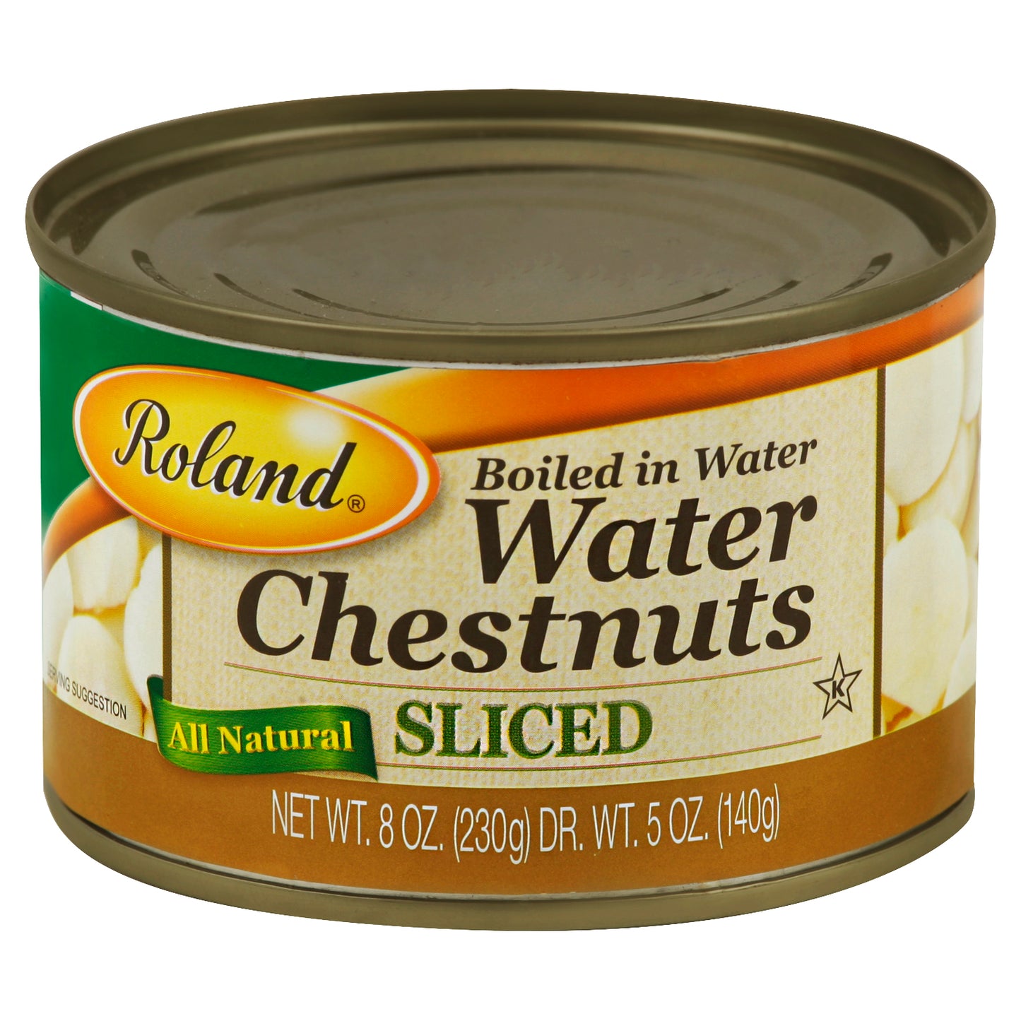 Roland Water Chestnuts 8 oz