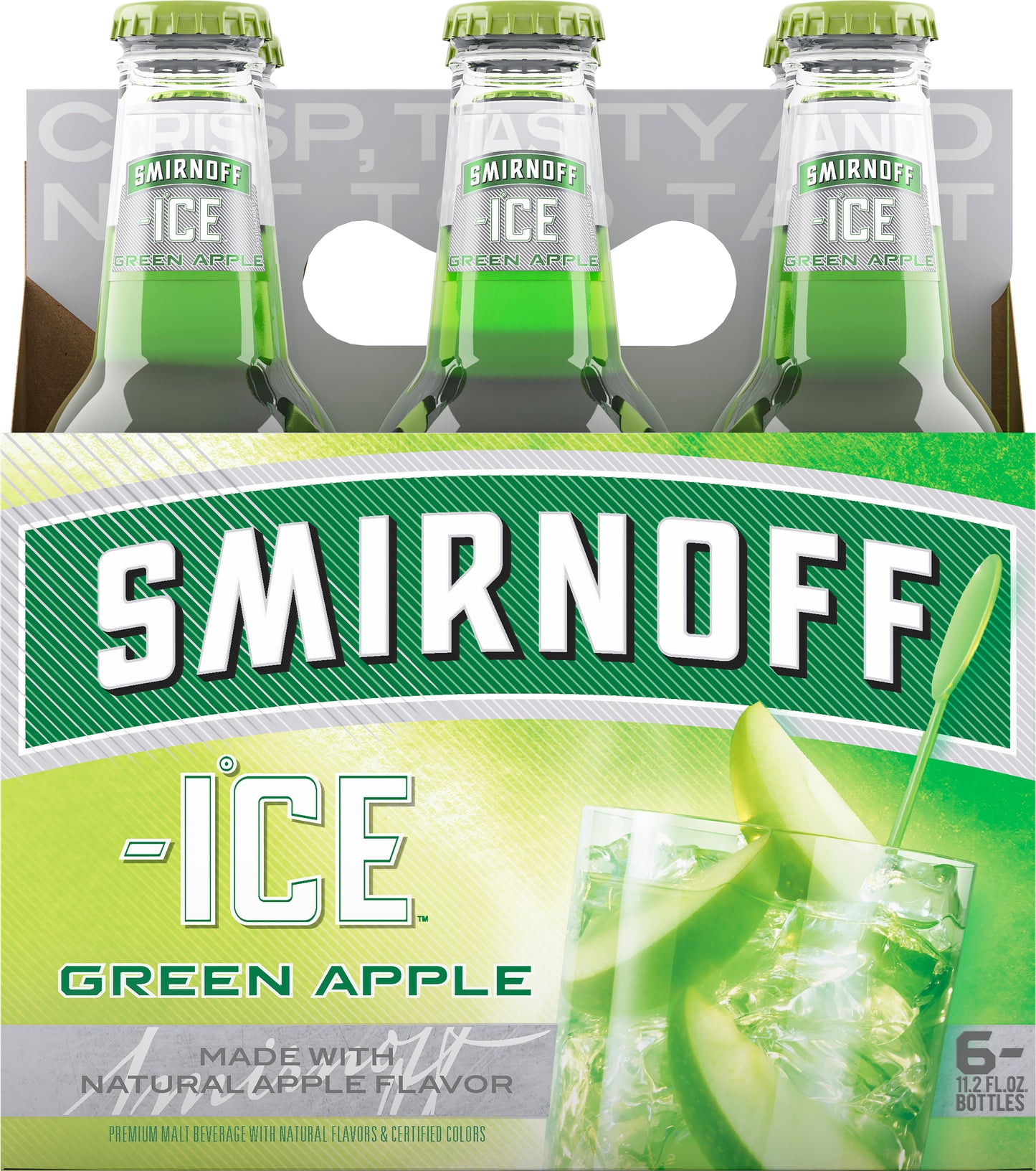 Smirnoff Ice Green Apple Malt Beverage 6 ea