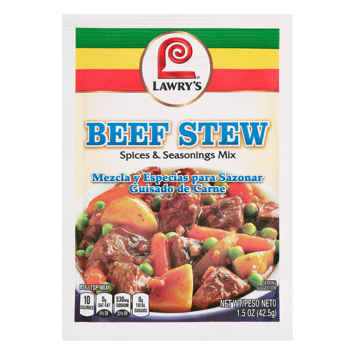 Lawry's® Beef Stew Spices & Seasonings Mix 1.5 oz. Packet