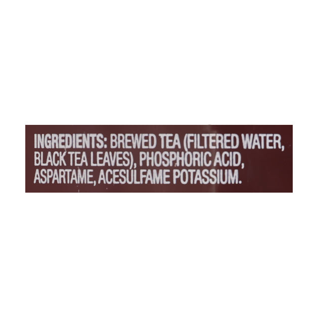 Gold Peak Zero Sugar Sweet Tea Real Brewed Tea 52 fl oz