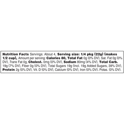 Jell-O Raspberry Instant Gelatin Mix, 3 oz Box