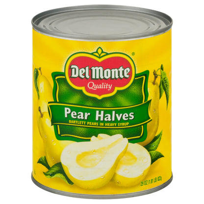 Del Monte Pear Halves 29 oz
