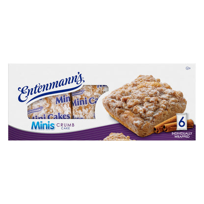 Entenmann's Minis Individually Wrapped Crumb Snack Cakes