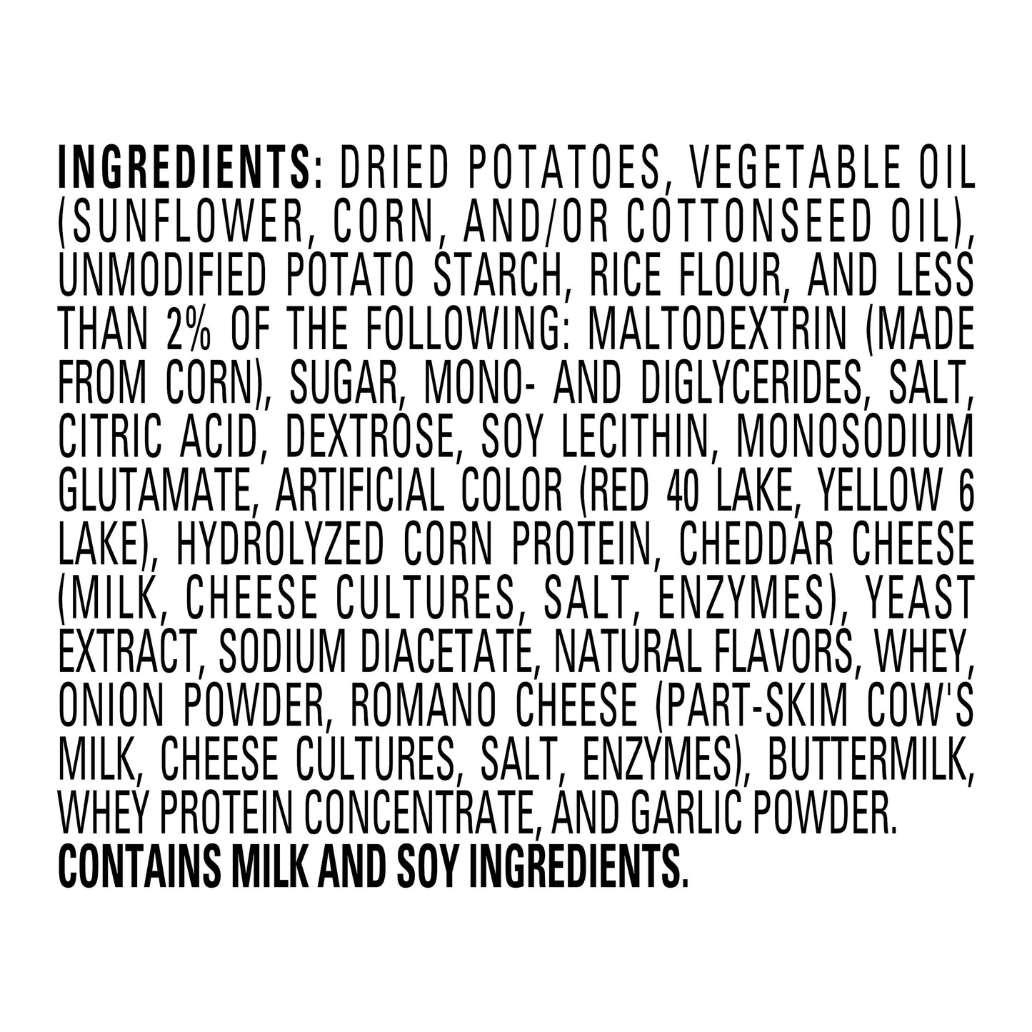 Lay's Stax Flamas Flavored Potato Crisps 5.5 oz