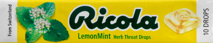 Ricola Lemon Mint Herb Throat Drops 10 ea