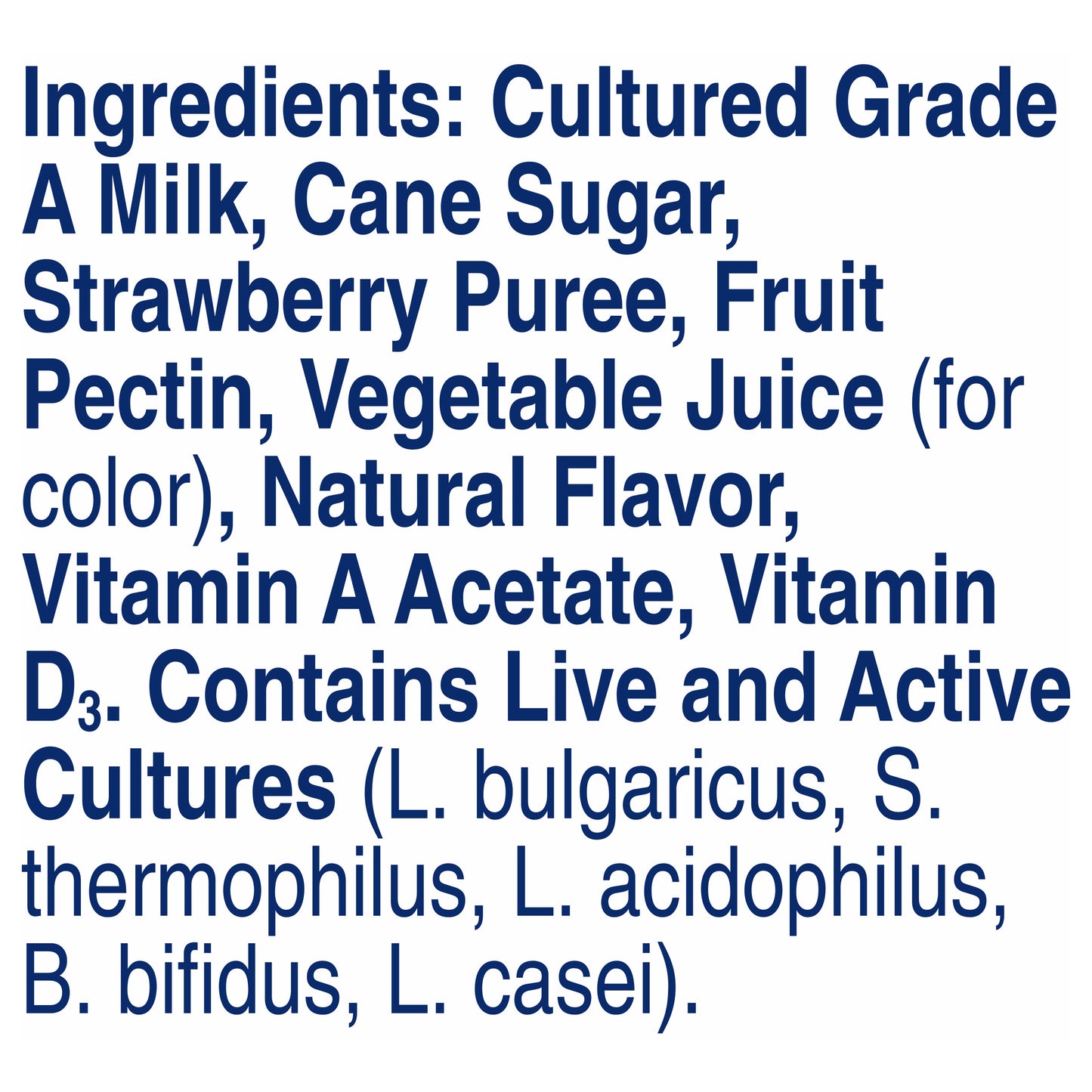 Mountain High Original Whole Milk Strawberry Yoghurt 32 oz