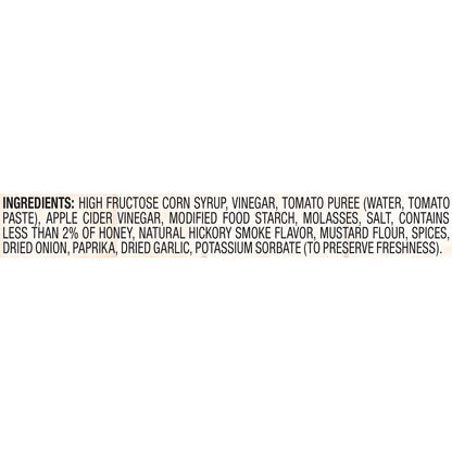 Kraft Sweet Honey Slow-Simmered Barbecue Sauce, 18 oz Bottle