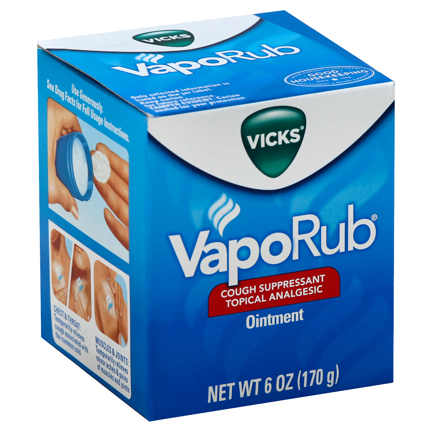 Vicks Cough Suppressant/Topical Analgesic 6 oz