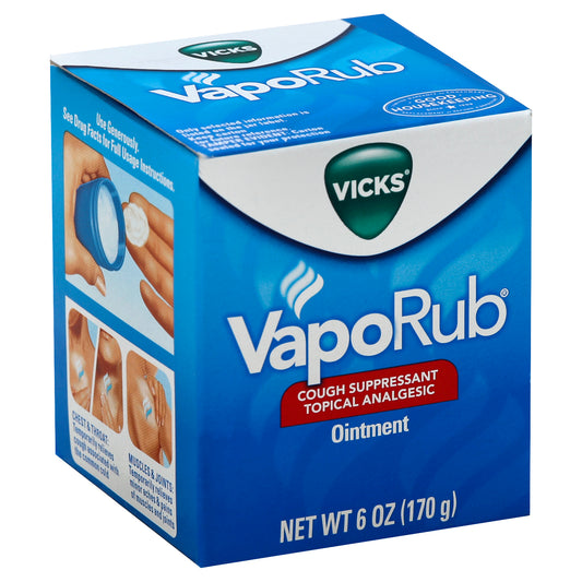 Vicks Cough Suppressant/Topical Analgesic 6 oz