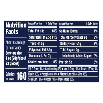 Planters Deluxe Whole Cashews 8.5 oz