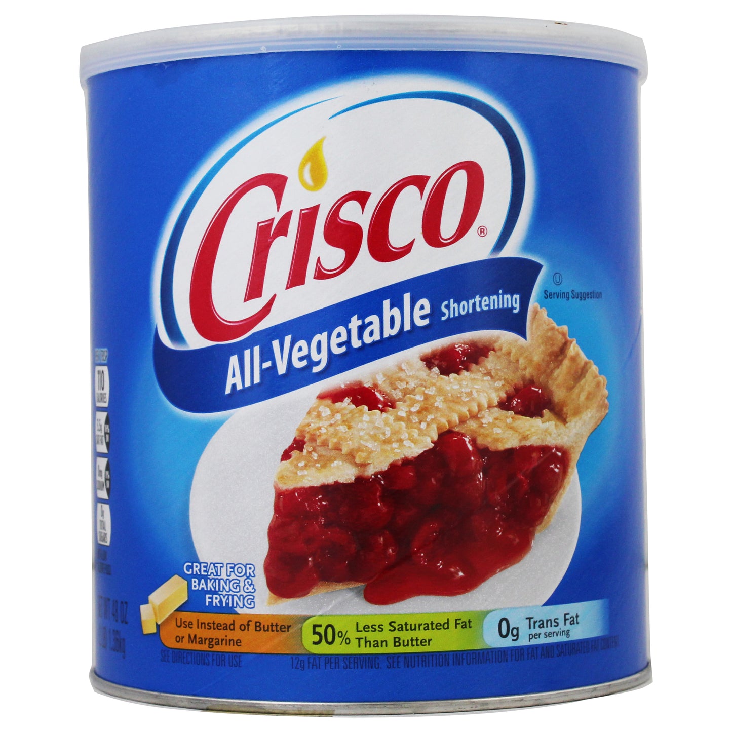 Crisco® All-Vegetable Shortening 48 oz. Canister