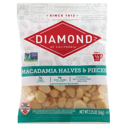 Diamond Halves & Pieces Macadamia 2.25 oz