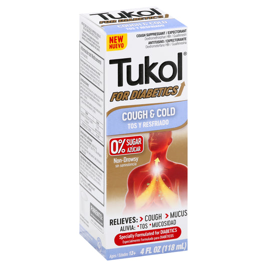 Tukol For Diabetes Cough & Cold 4 oz