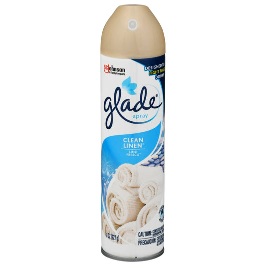 Glade Clean Linen Spray 8 oz