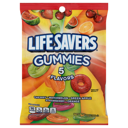Life Savers 5 Flavors Gummies 7 oz