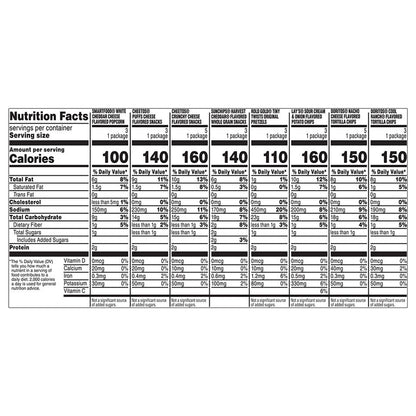 Frito Lay Flavor Mix Variety 26 1/2 Oz 28 Count