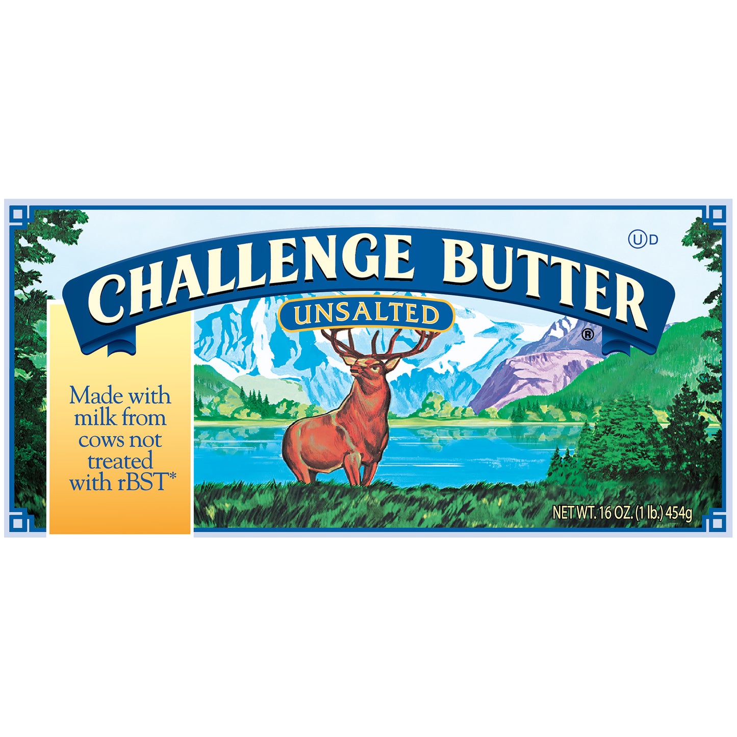 Challenge Butter® Unsalted Butter 16 oz. Box