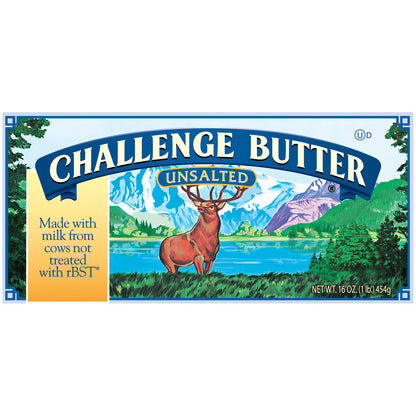 Challenge Butter® Unsalted Butter 16 oz. Box