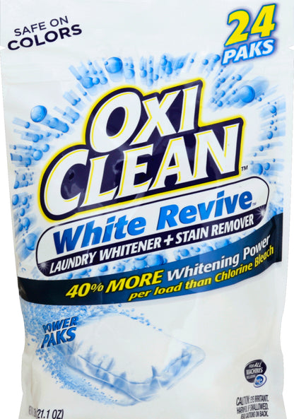 OxiClean Laundry Whitener + Stain Remover 24 ea