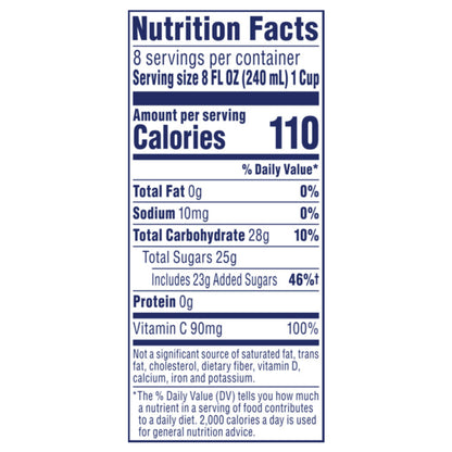 Ocean Spray Original Cranberry Juice Cocktail 64 fl oz