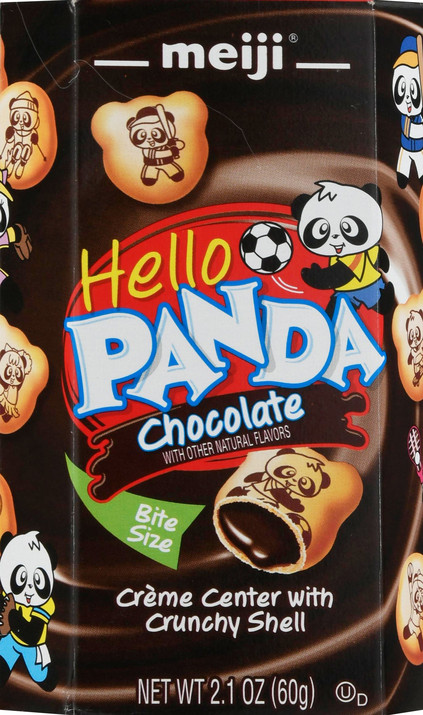 Hello Panda Bite Size Chocolate Cookies 2.1 oz