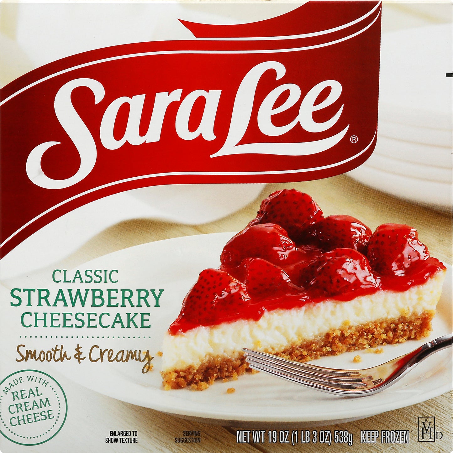 Sara Lee Classic Strawberry Cheesecake 19 oz