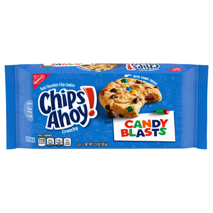 Nabisco Chips Ahoy! Candy Blasts Chocolate Chip Cookies 12.4 oz. Pack
