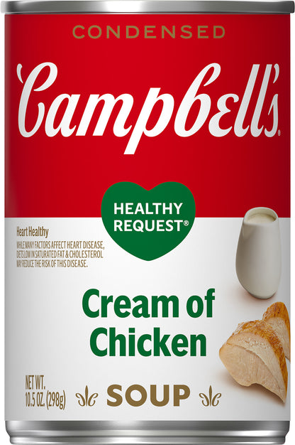 Campbell's Healthy Request Cream of Chicken Condensed Soup 10.5 oz