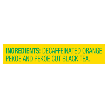 Lipton Tea Bags Decaffeinated Decaf Black Tea 50 ea