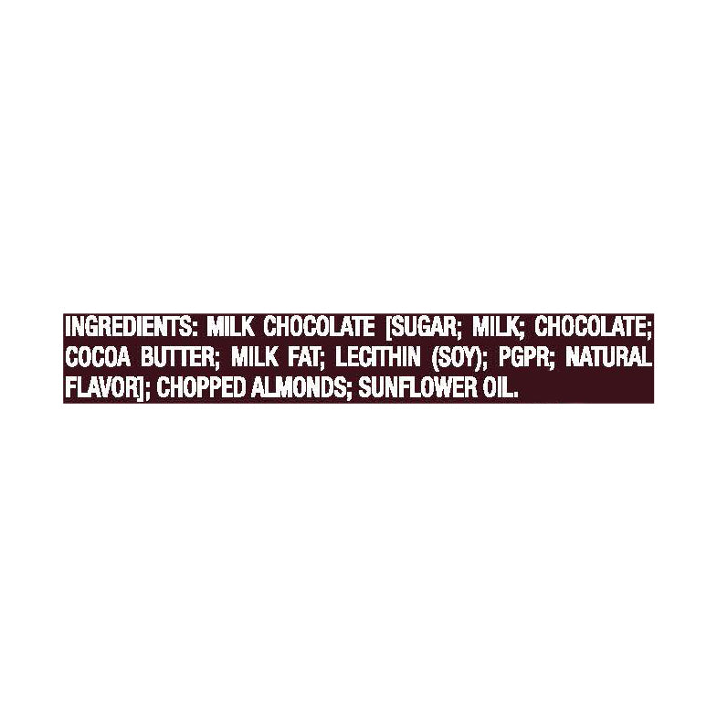 HERSHEY'S Milk Chocolate with Almonds Candy, Halloween Candy, 4.25 oz, Bar
