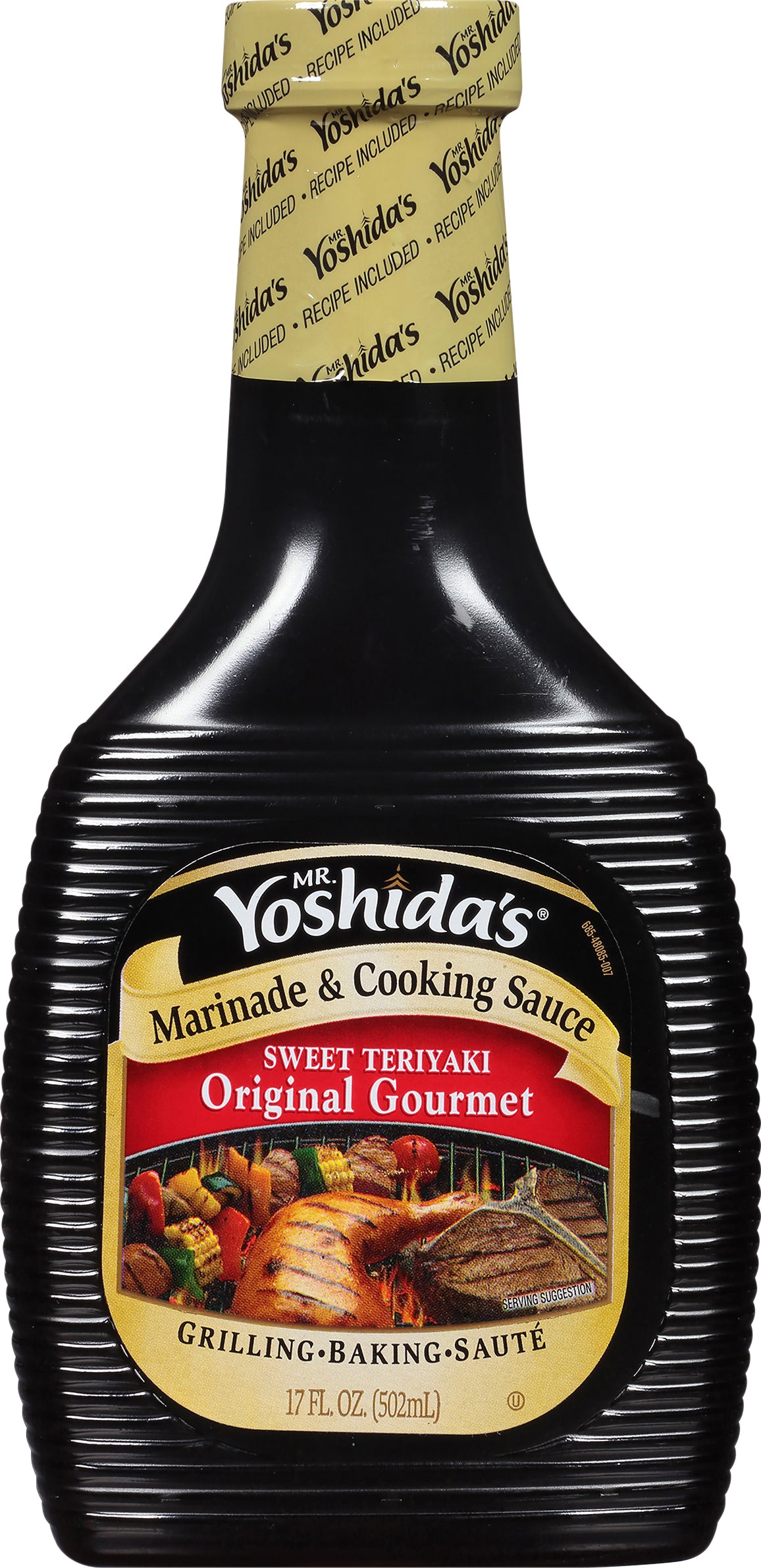 Mr. Yoshida's Original Gourmet Sweet Teriyaki Marinade & Cooking Sauce 17 fl oz Bottle