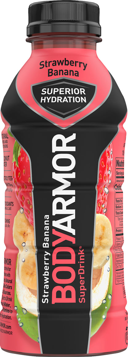 Body Armor Strawberry Banana Super Drink 16 oz