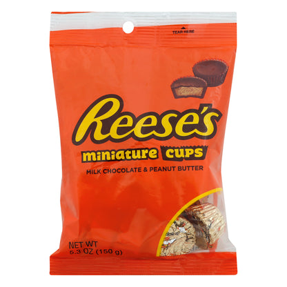 Reese's Miniature Milk Chocolate & Peanut Butter Cups 5.3 oz