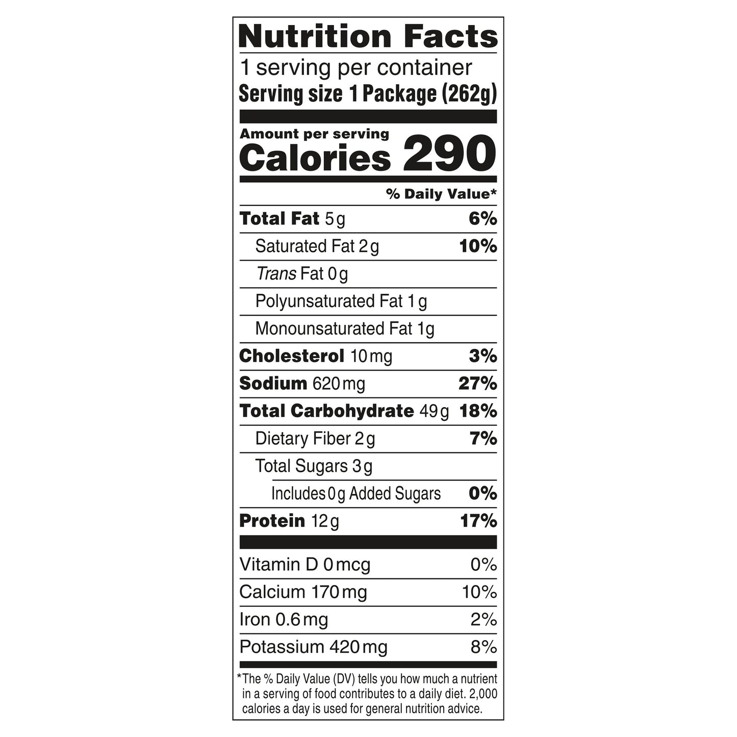 Lean Cuisine Fettucini Alfredo Westrock Claremont, NC 9 1-4 oz (262g)