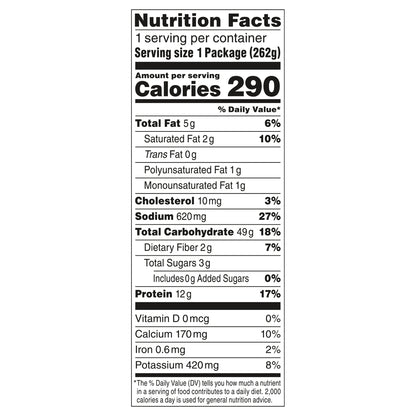 Lean Cuisine Fettucini Alfredo Westrock Claremont, NC 9 1-4 oz (262g)